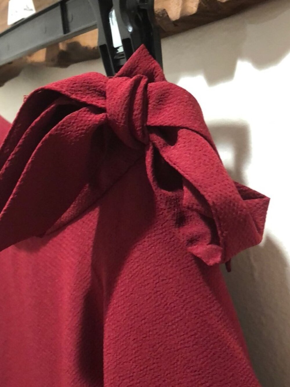 Express Burgundy A-Line High-Low Skirt size 4 - Picture 5 of 5